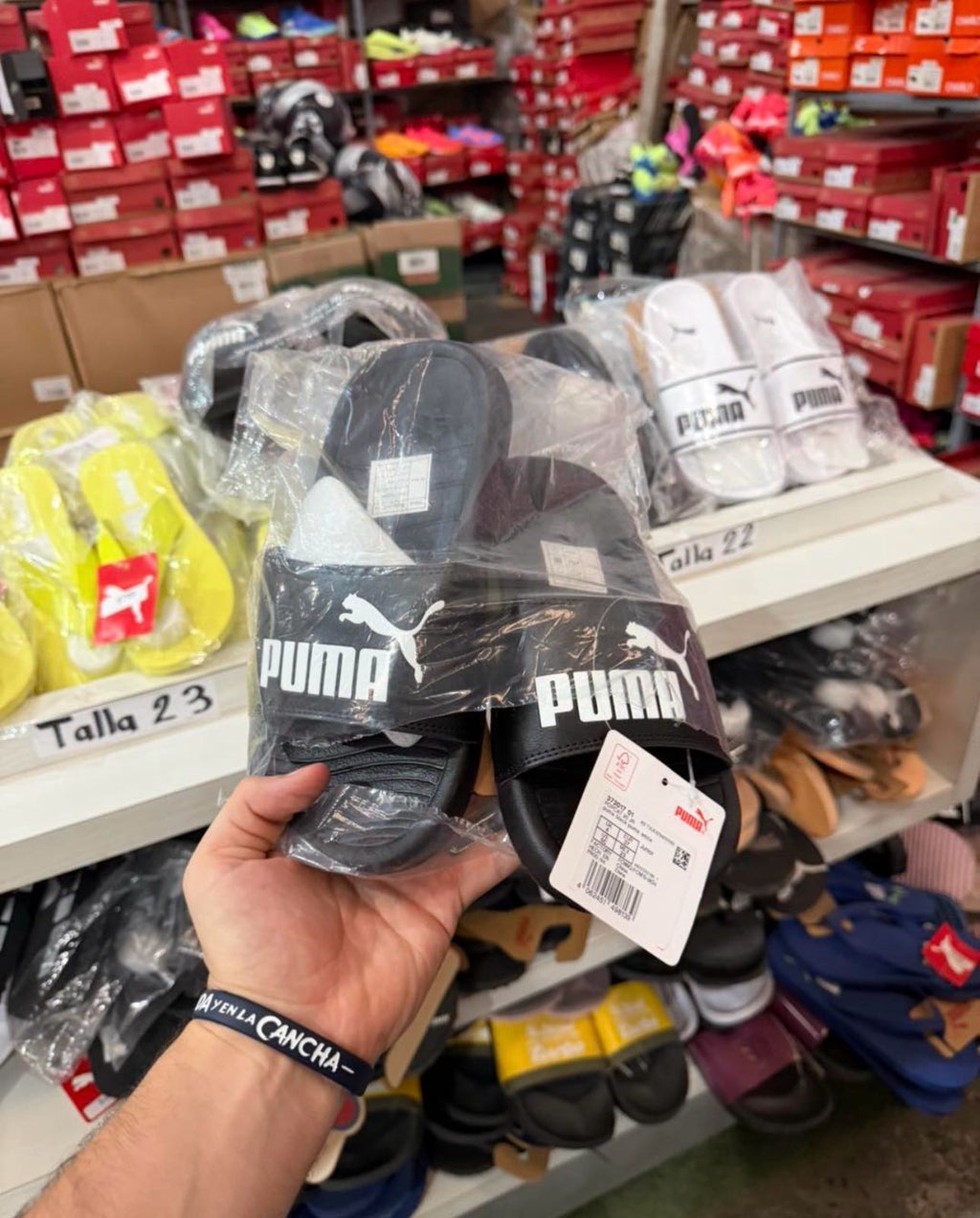 Chanclas Puma Leadcat – Negras con Etiqueta Original