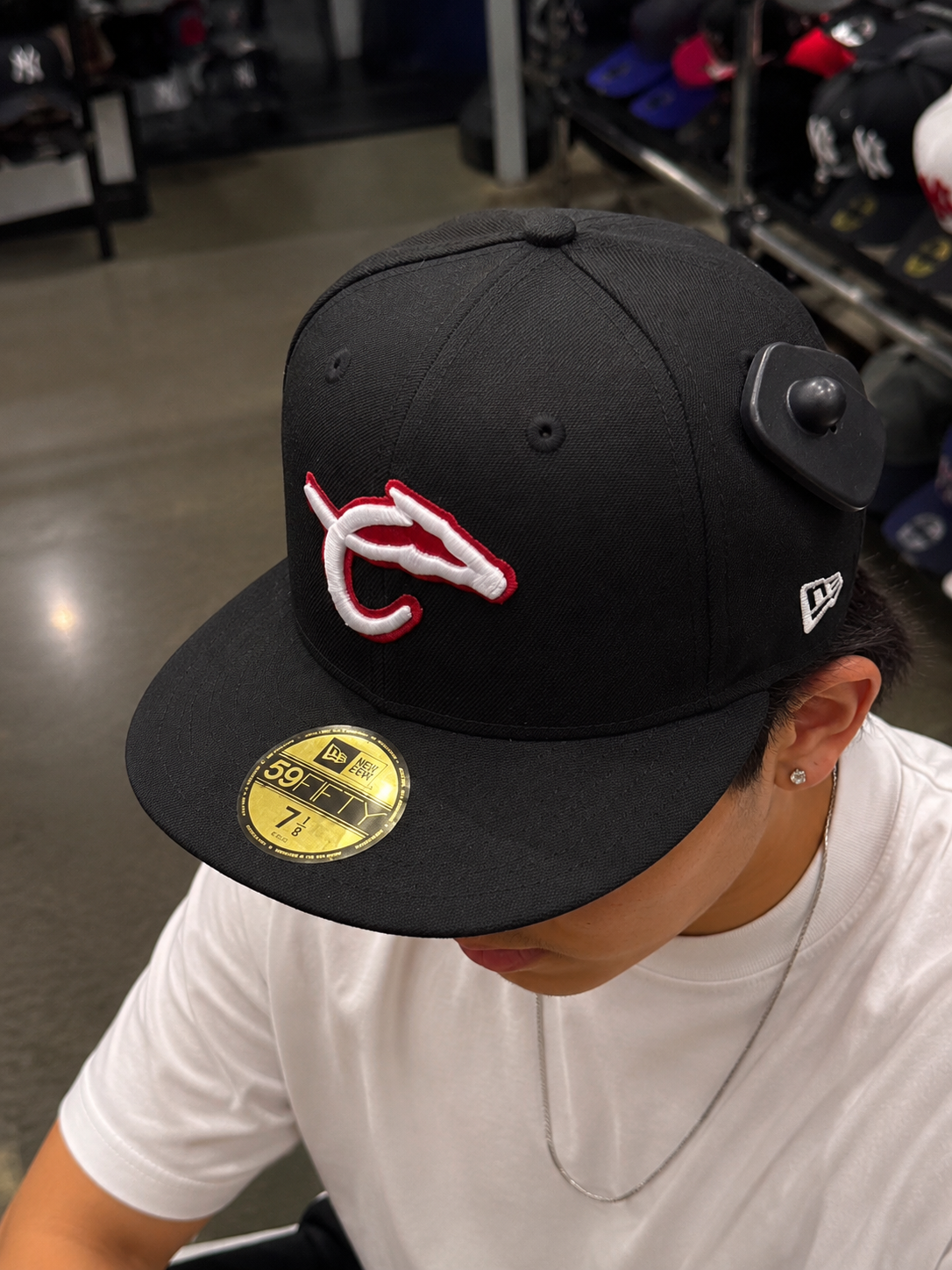 NEW ERA 59FIFTY SCHWARZE PREMIUM EDITION KAPPE