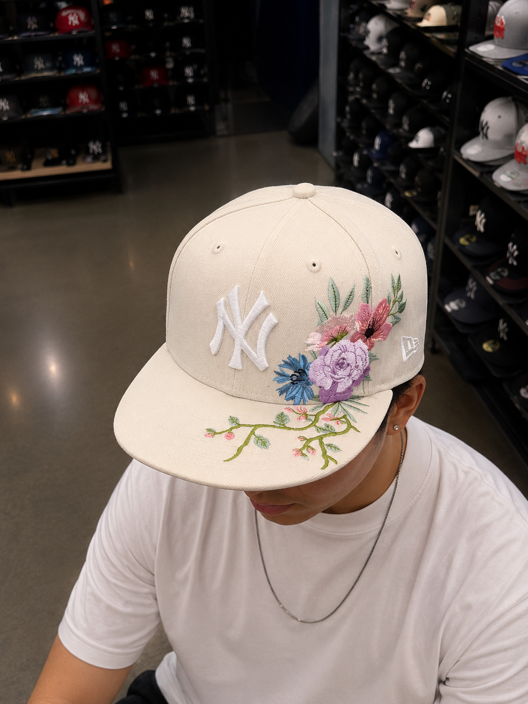 New Era 59FIFTY New York Yankees Floral Edition Kappe