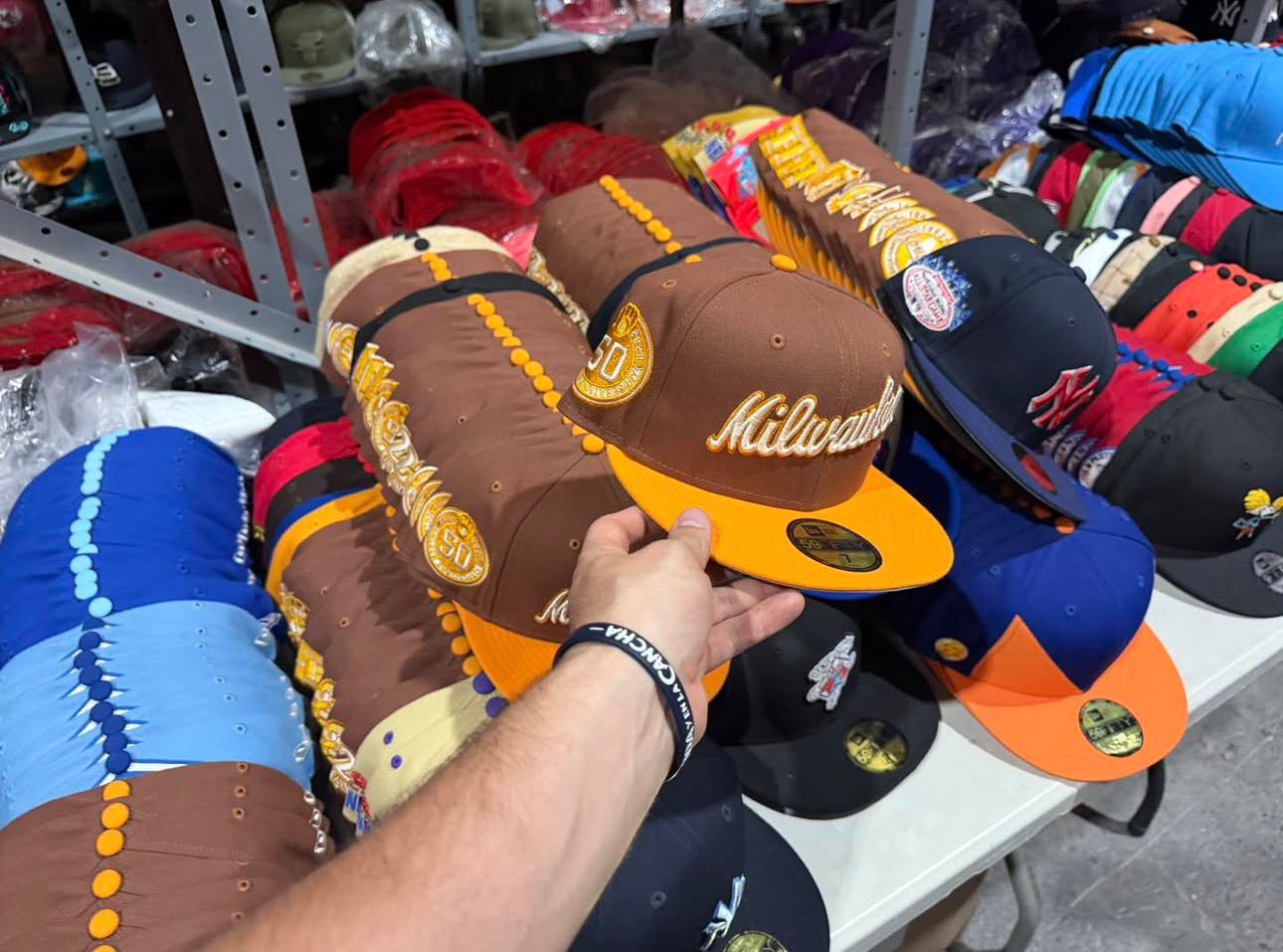 NEW ERA 59FIFTY MILWAUKEE BREWERS PREMIUM EDITION CAP
