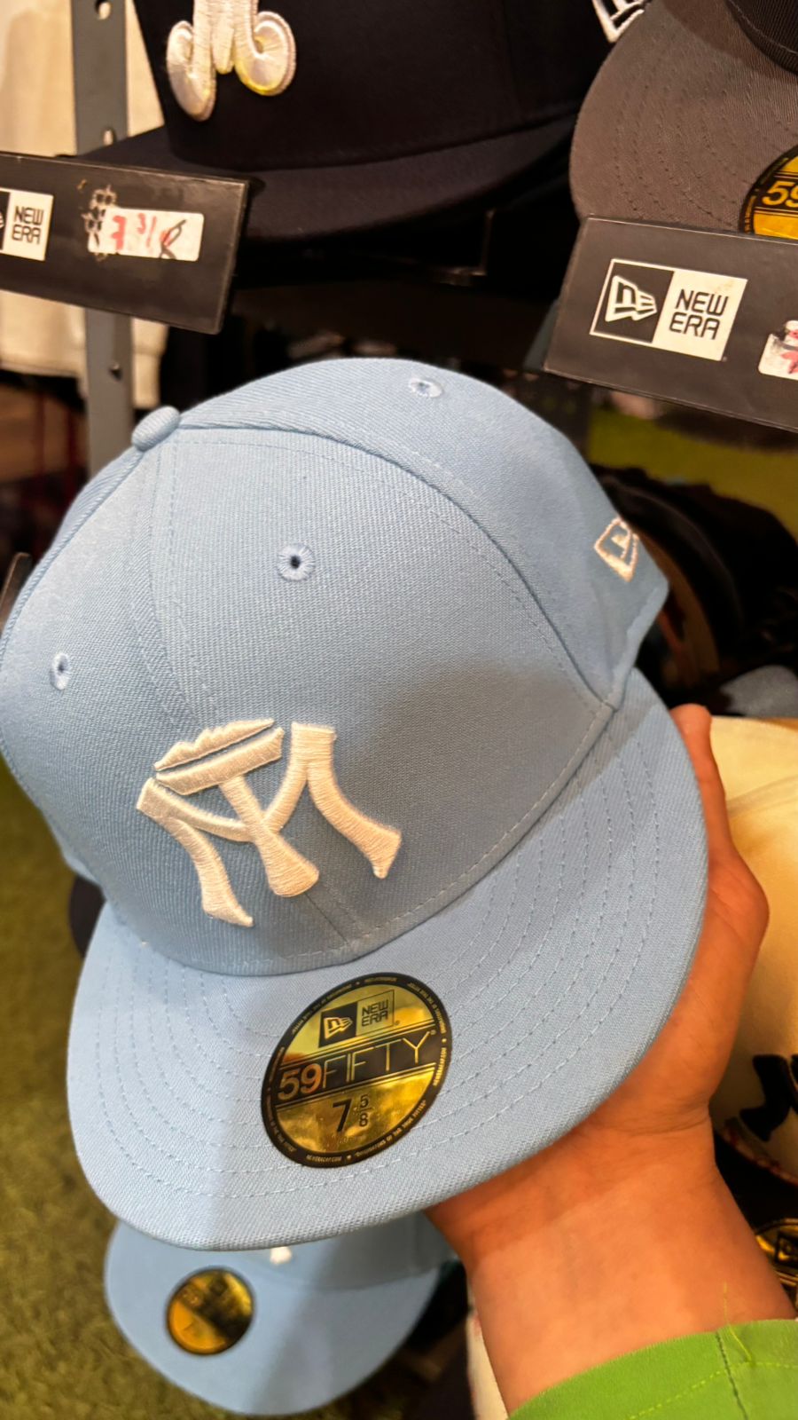 Premium Sultanes de Monterrey Baseballcap, himmelblau
