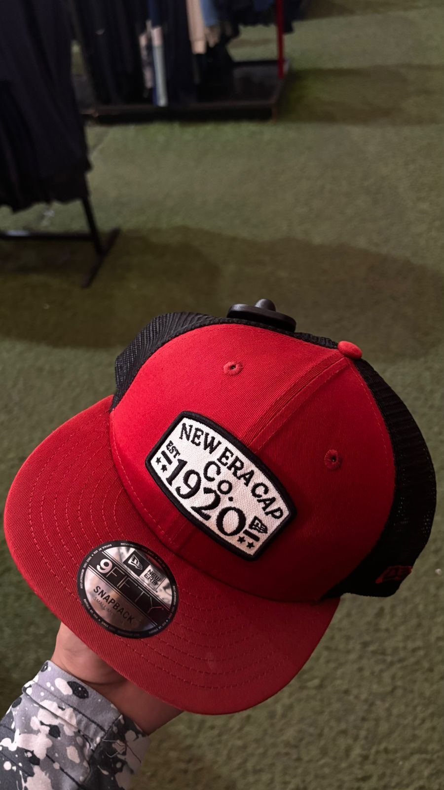 New Era Trucker Cap 1920 Rot/Schwarz