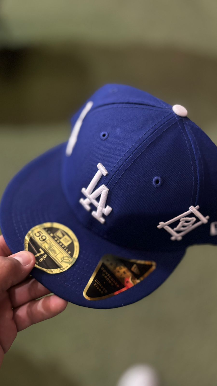 NEW ERA 59FIFTY LOS ANGELES DODGERS Kappe Königsblau