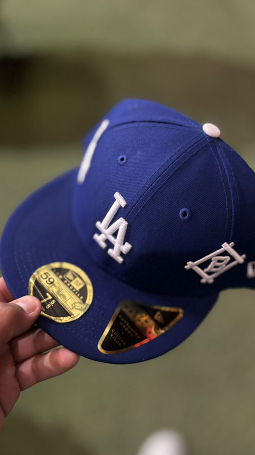 NEW ERA 59FIFTY LOS ANGELES DODGERS Kappe Königsblau