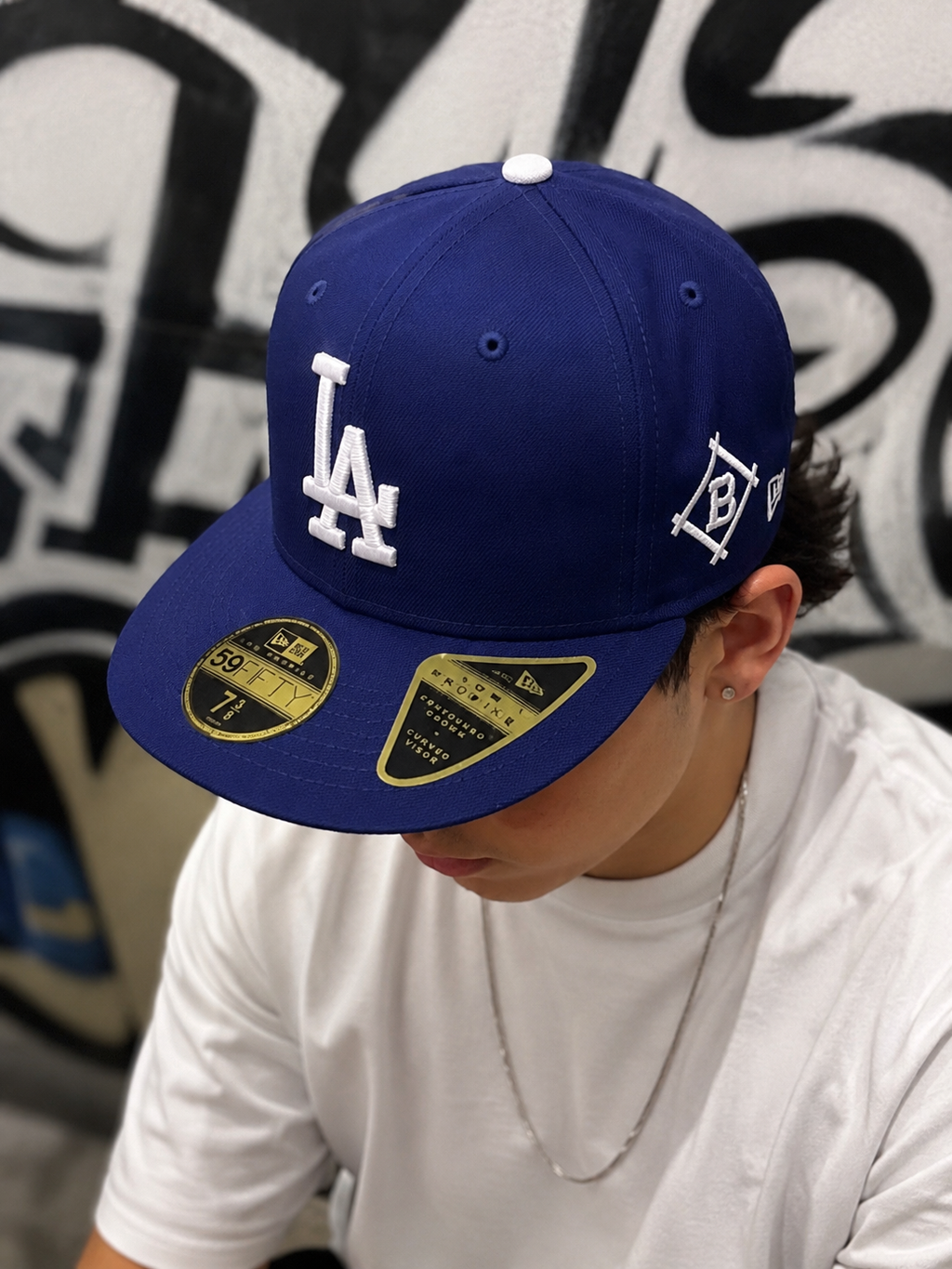 NEW ERA 59FIFTY LOS ANGELES DODGERS Kappe Königsblau