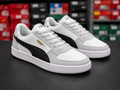PUMA COURT CLASSIC WEISS/SCHWARZ